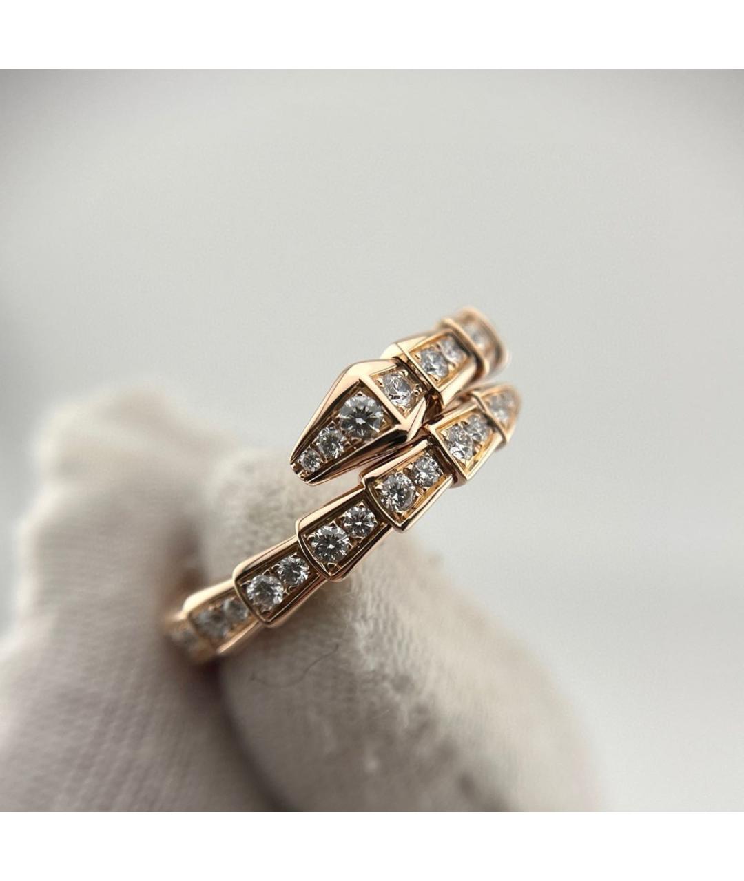 BVLGARI Золотое кольцо из розового золота, фото 8
