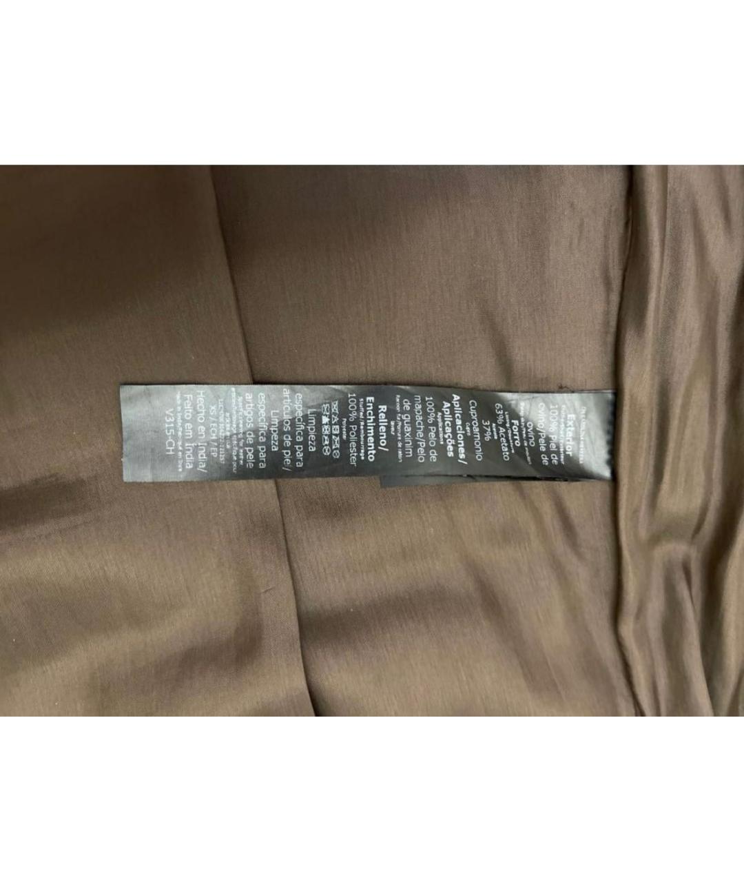 CAROLINA HERRERA Черный кожаный жилет, фото 4