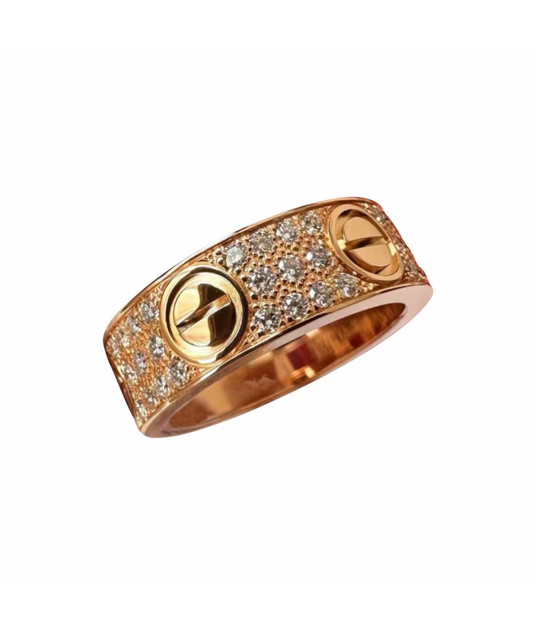 CARTIER Золотое кольцо из розового золота, фото 1