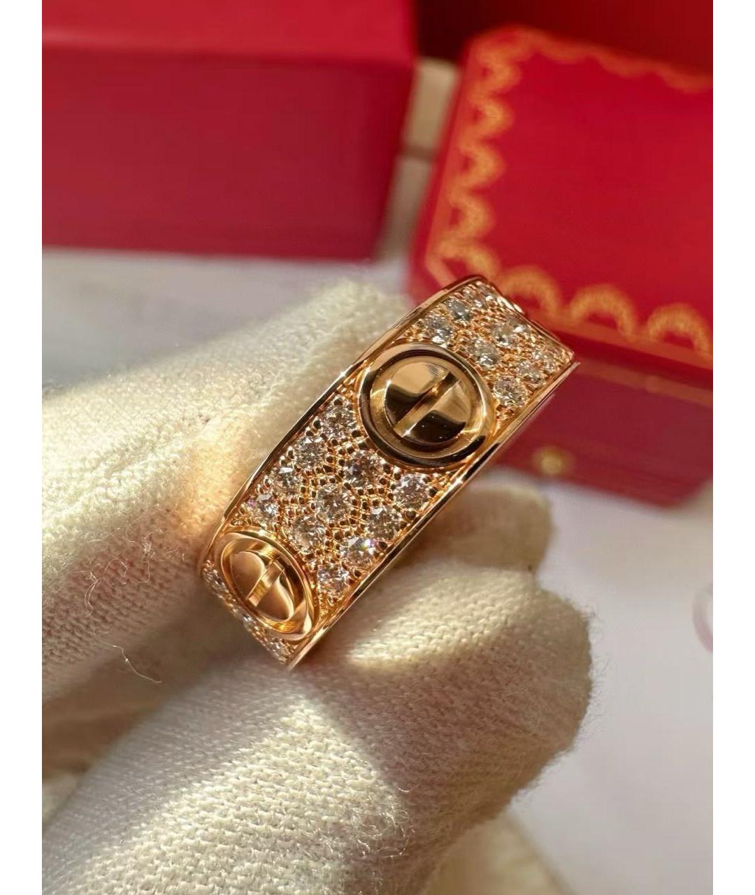 CARTIER Золотое кольцо из розового золота, фото 2