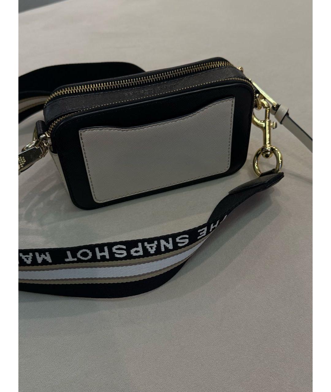 MARC JACOBS Белая кожаная сумка через плечо, фото 3