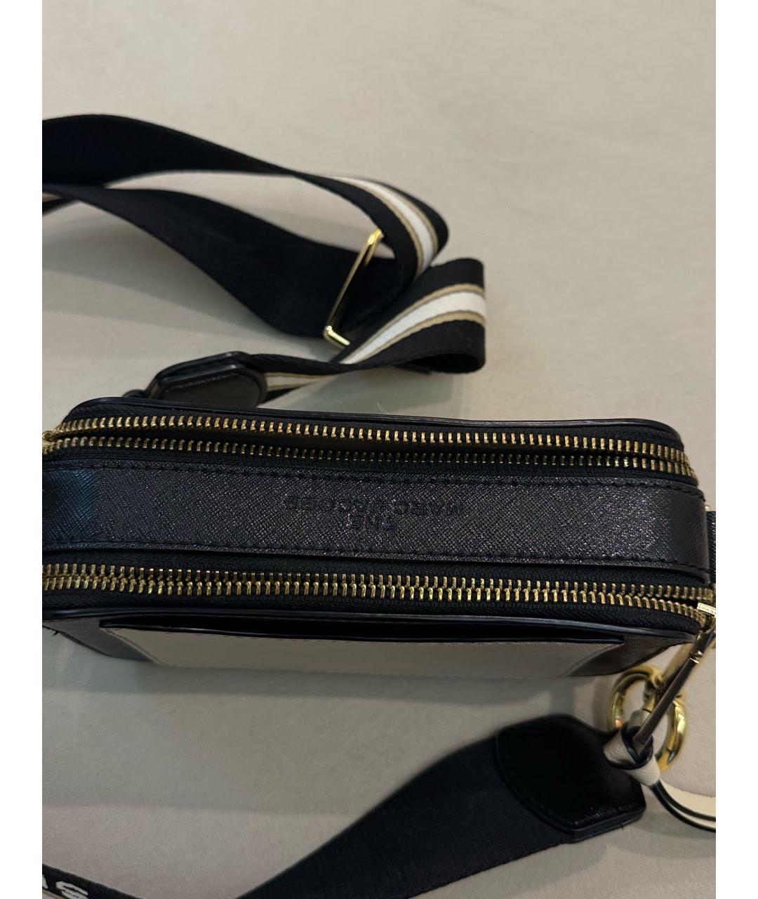 MARC JACOBS Белая кожаная сумка через плечо, фото 4