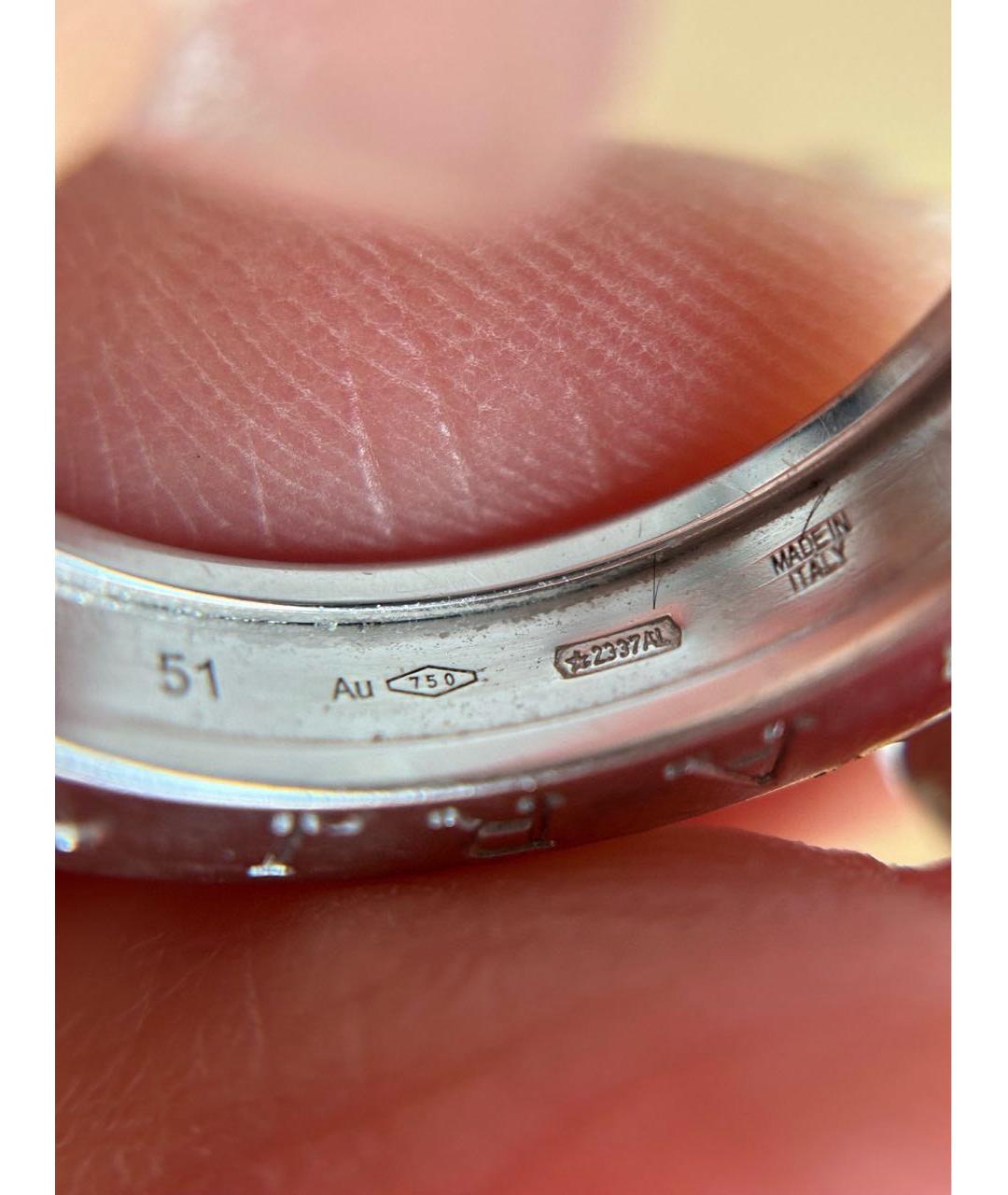 BVLGARI Серебряное кольцо из белого золота, фото 3