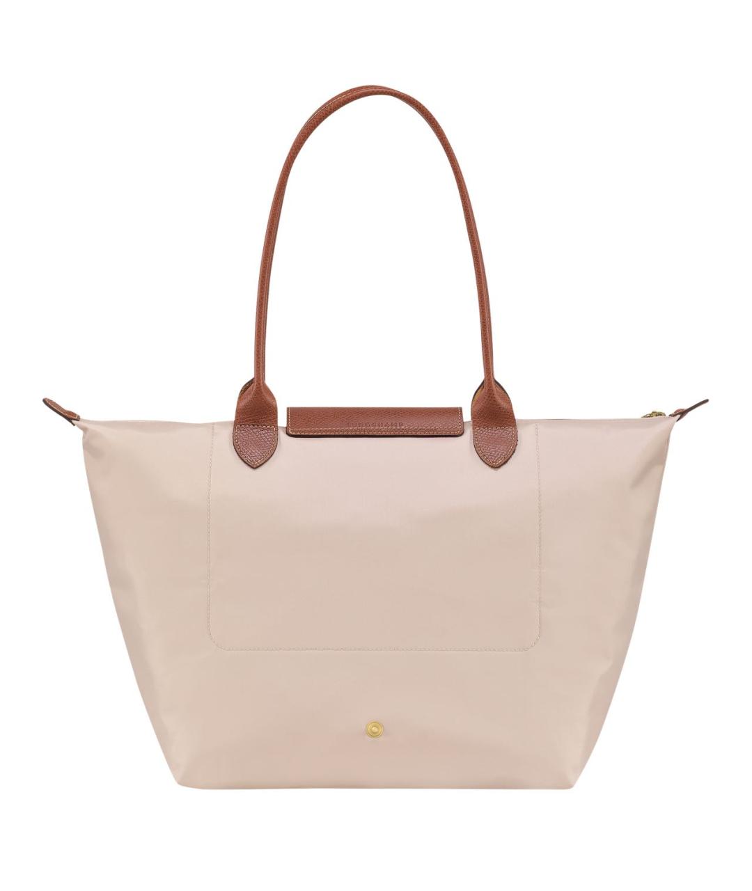 LONGCHAMP Бежевая сумка тоут, фото 2