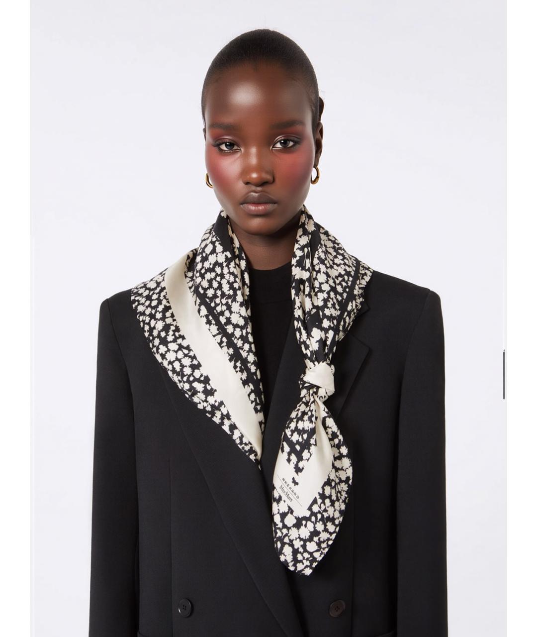 WEEKEND MAX MARA Мульти шелковый платок, фото 2