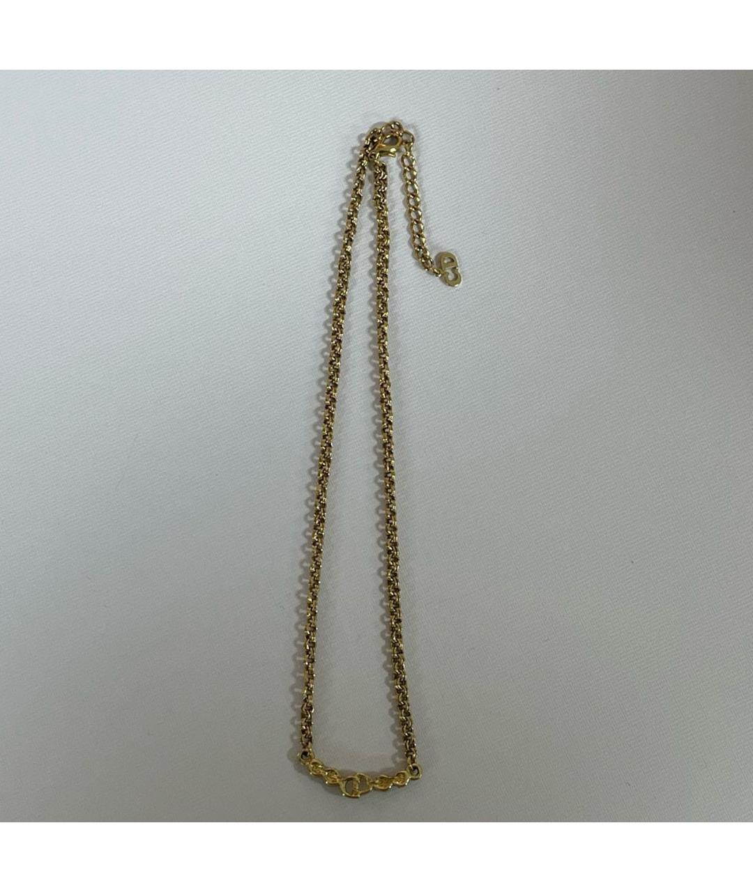 CHRISTIAN DIOR Золотое колье, фото 3