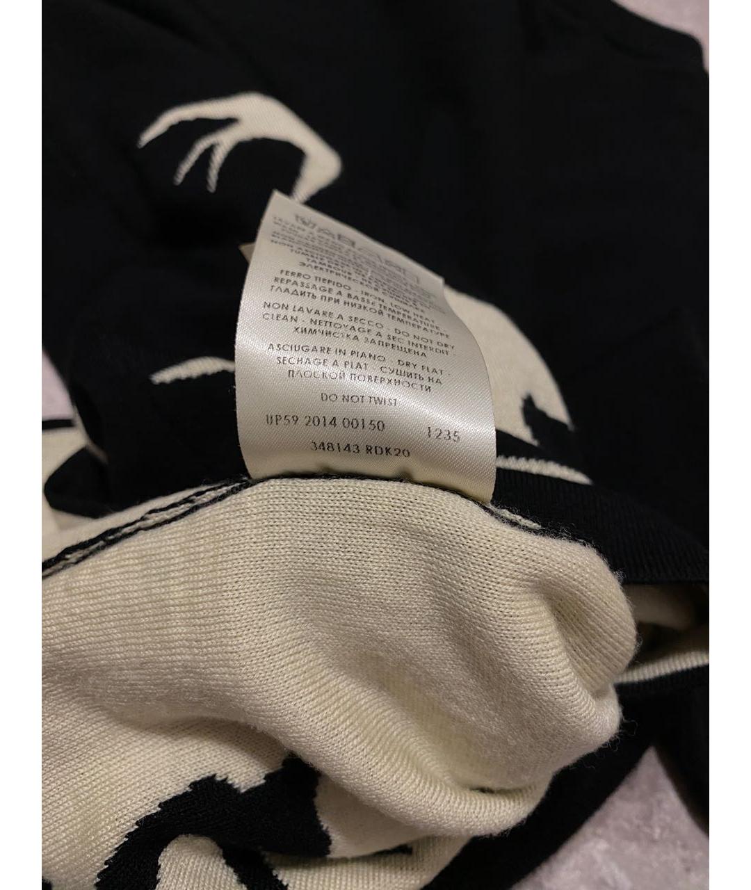 MCQ ALEXANDER MCQUEEN Черный шерстяной джемпер / свитер, фото 6