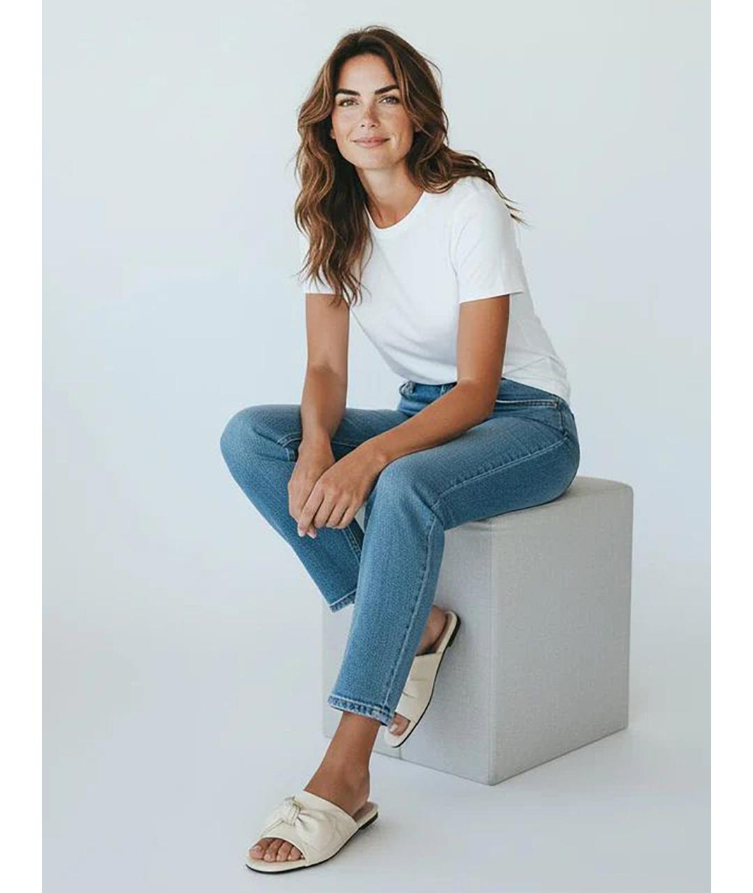 COCCINELLE Белые кожаные шлепанцы, фото 2