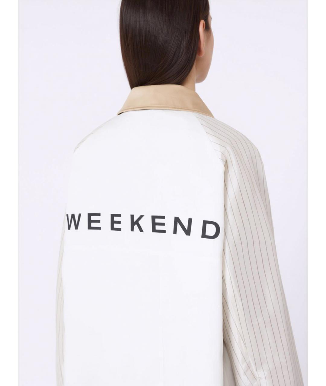 WEEKEND MAX MARA Мульти хлопковый тренч/плащ, фото 5