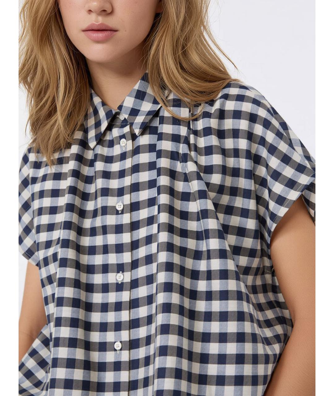 WEEKEND MAX MARA Мульти хлопковая рубашка, фото 5