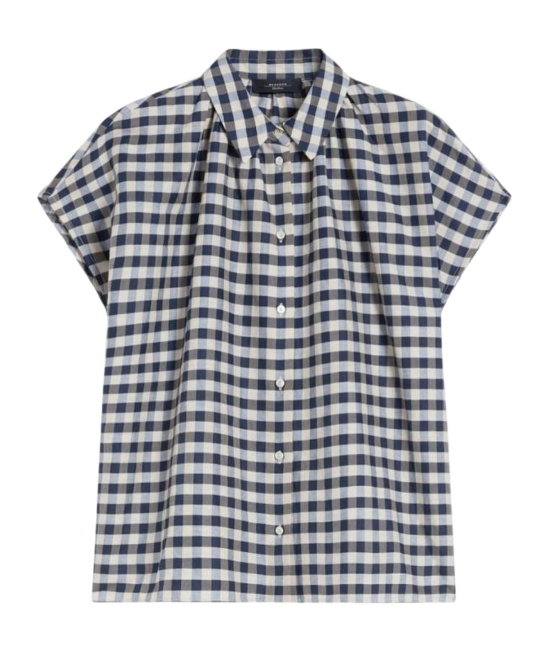 WEEKEND MAX MARA Мульти хлопковая рубашка, фото 1