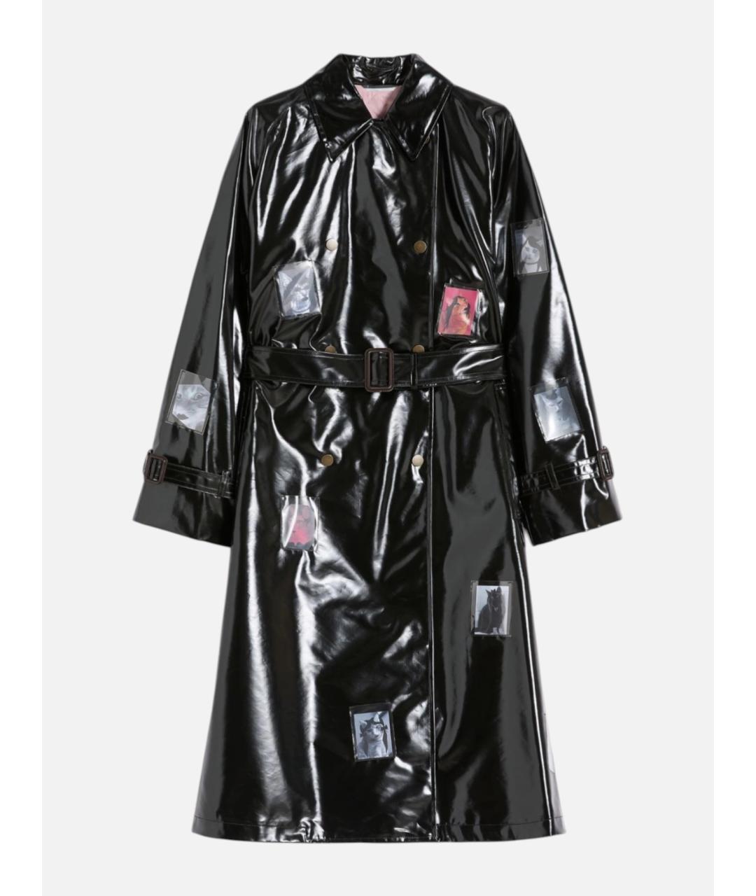 WEEKEND MAX MARA Черный тренч/плащ, фото 6