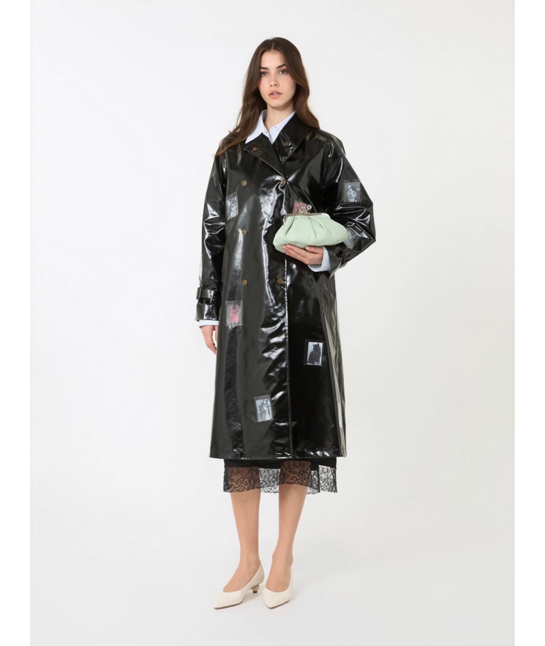 WEEKEND MAX MARA Черный тренч/плащ, фото 2