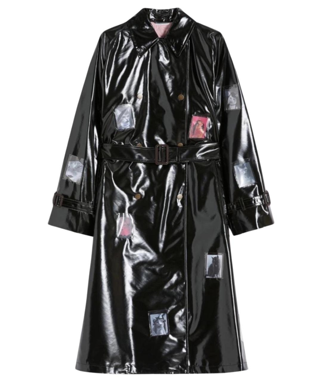 WEEKEND MAX MARA Черный тренч/плащ, фото 1