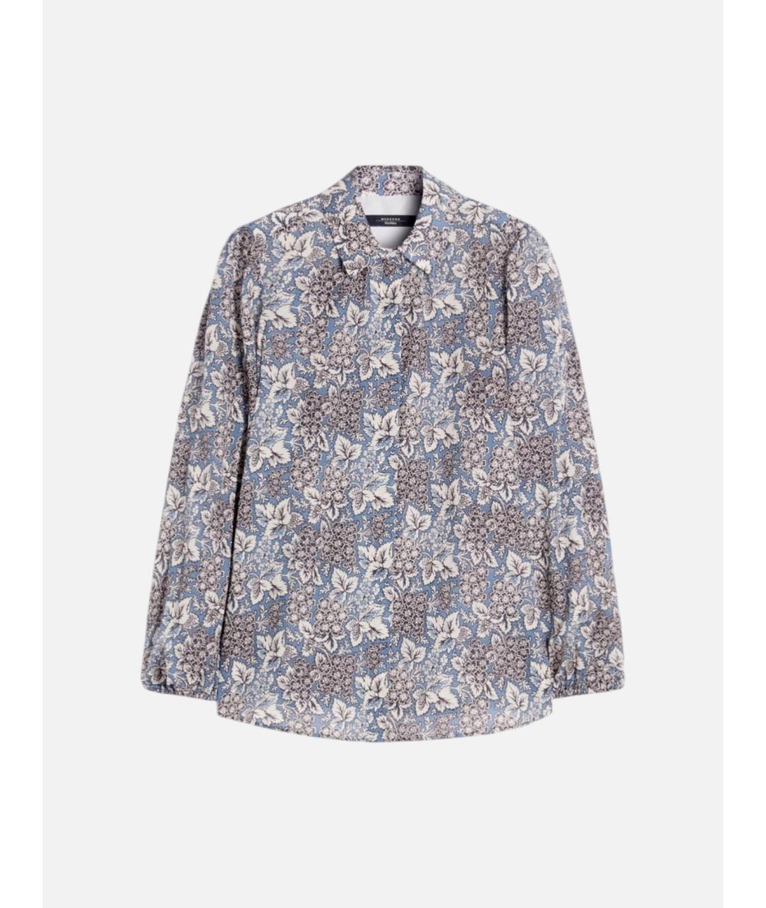 WEEKEND MAX MARA Мульти хлопковая рубашка, фото 6