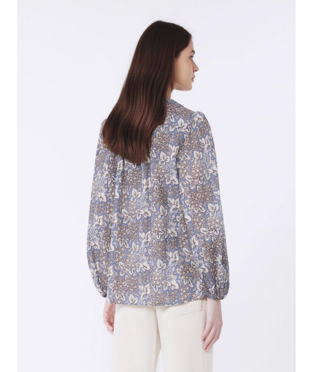 WEEKEND MAX MARA Мульти хлопковая рубашка, фото 4