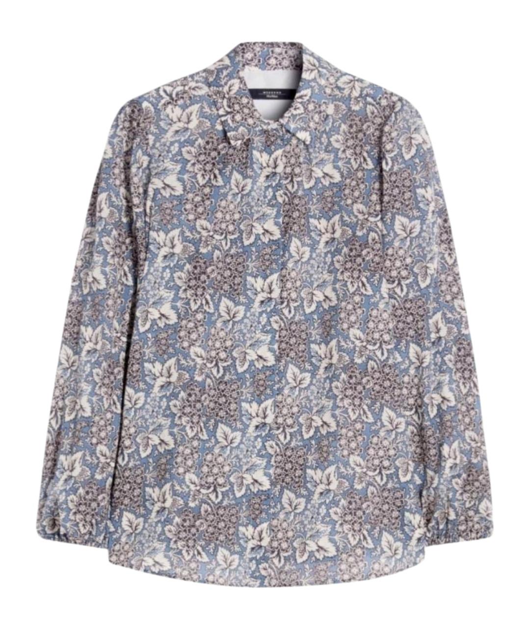 WEEKEND MAX MARA Мульти хлопковая рубашка, фото 1