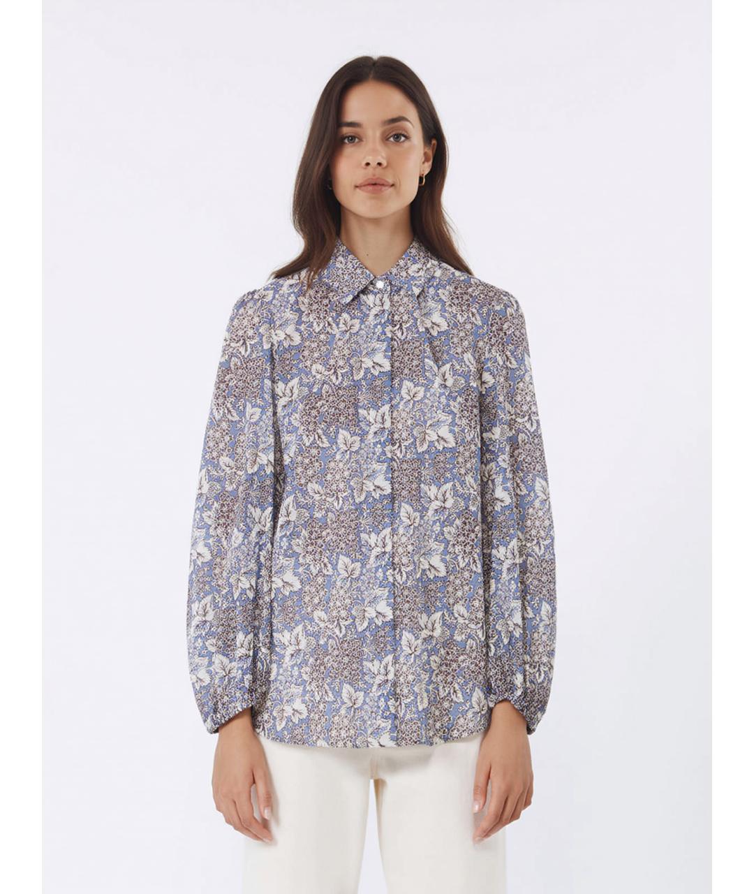 WEEKEND MAX MARA Мульти хлопковая рубашка, фото 3