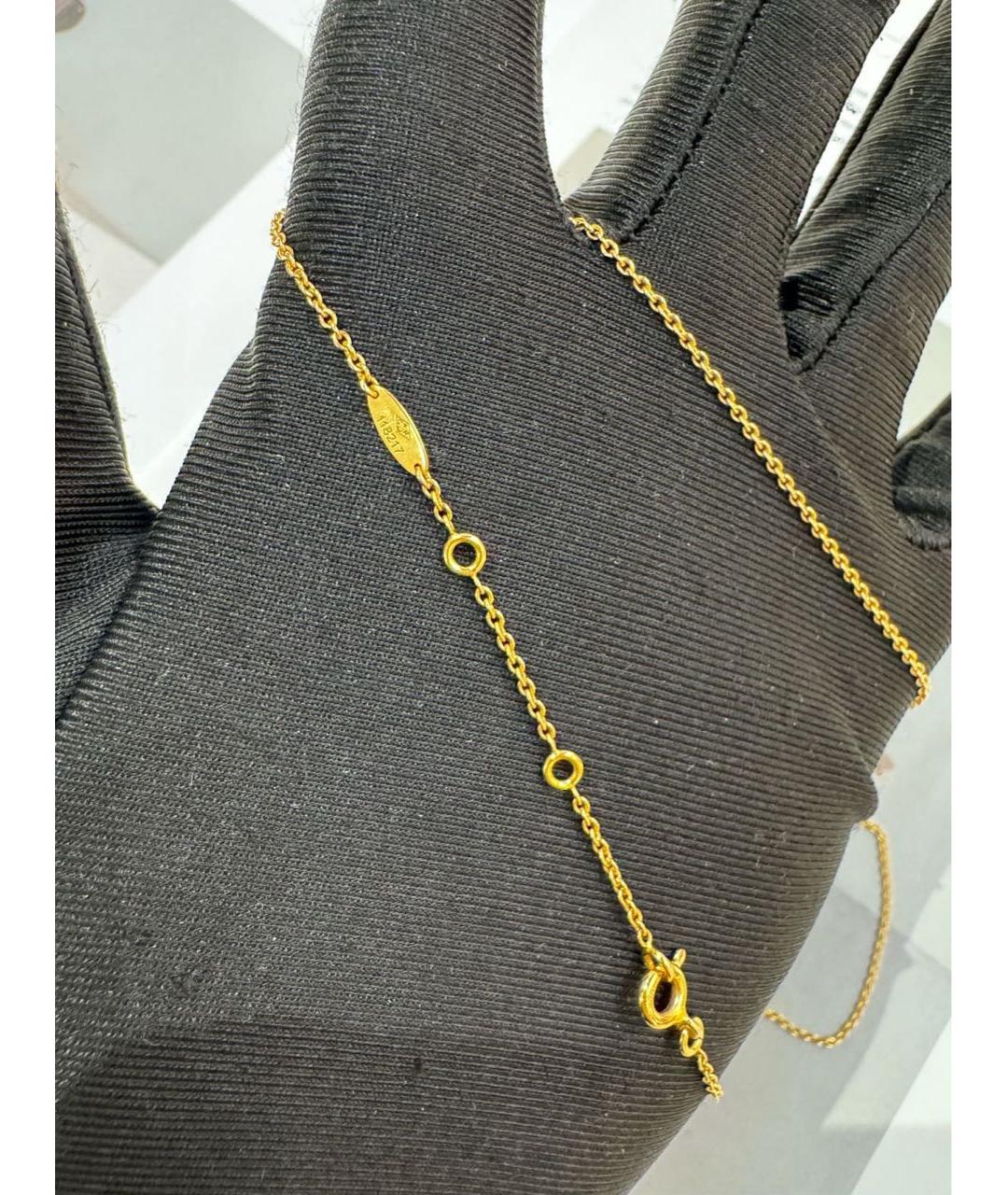 CHRISTIAN DIOR Золотое колье, фото 6