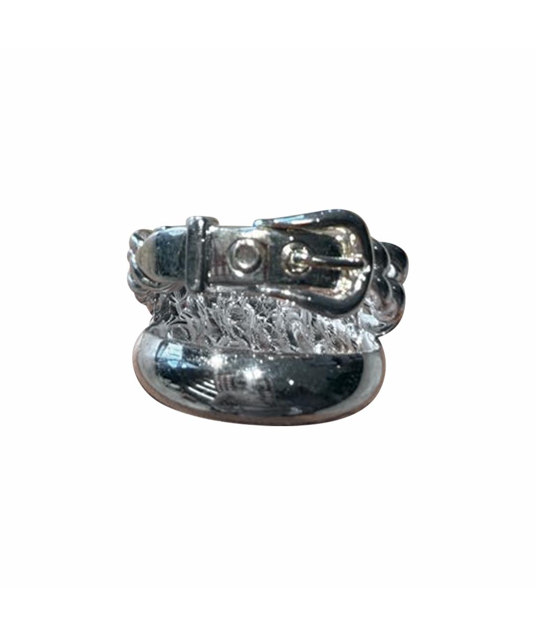 HERMES Серебряное кольцо, фото 1