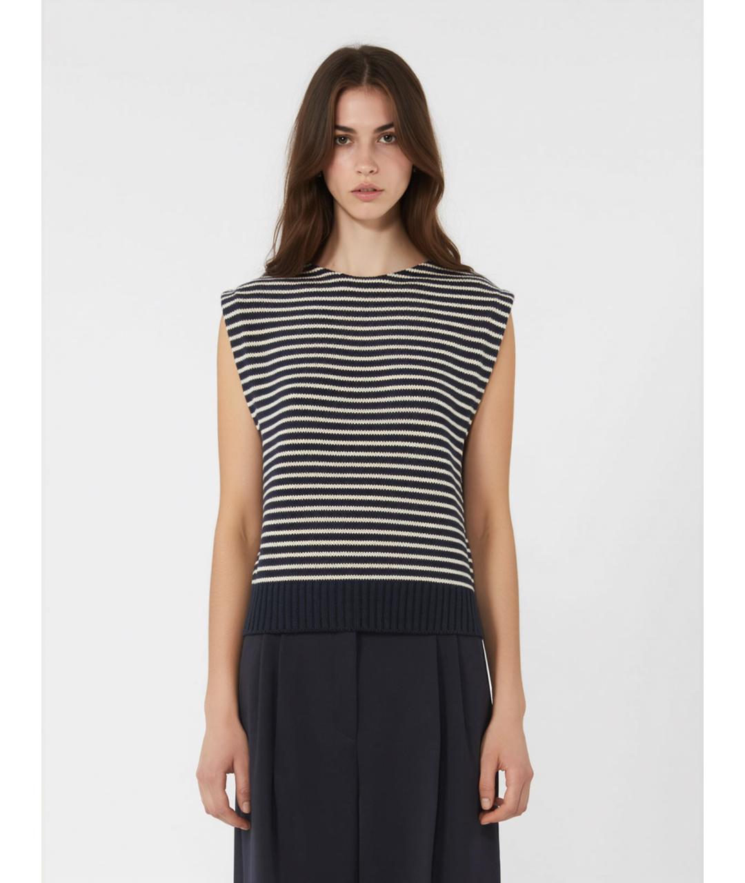 WEEKEND MAX MARA Мульти хлопковый жилет, фото 3