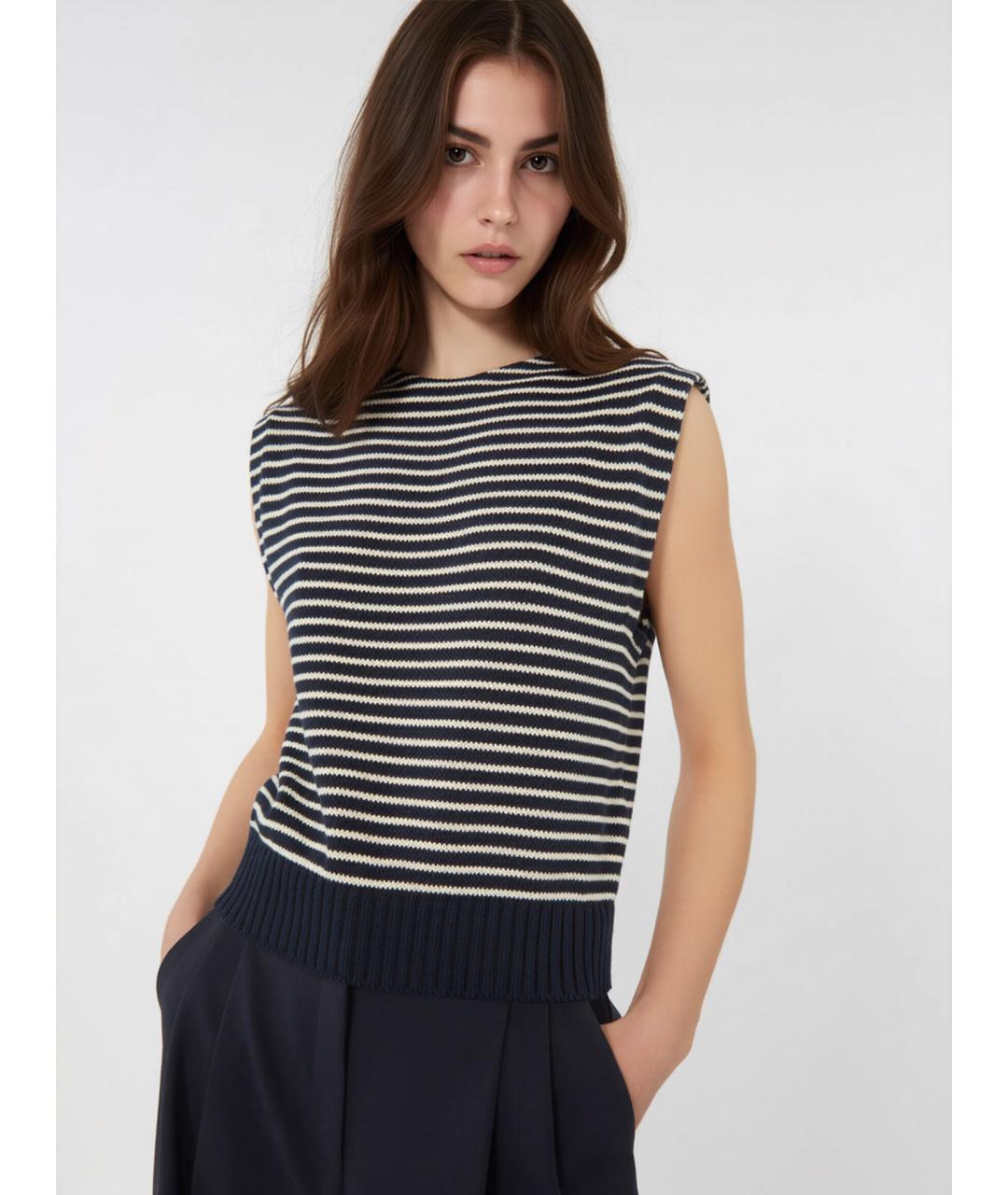 WEEKEND MAX MARA Мульти хлопковый жилет, фото 5