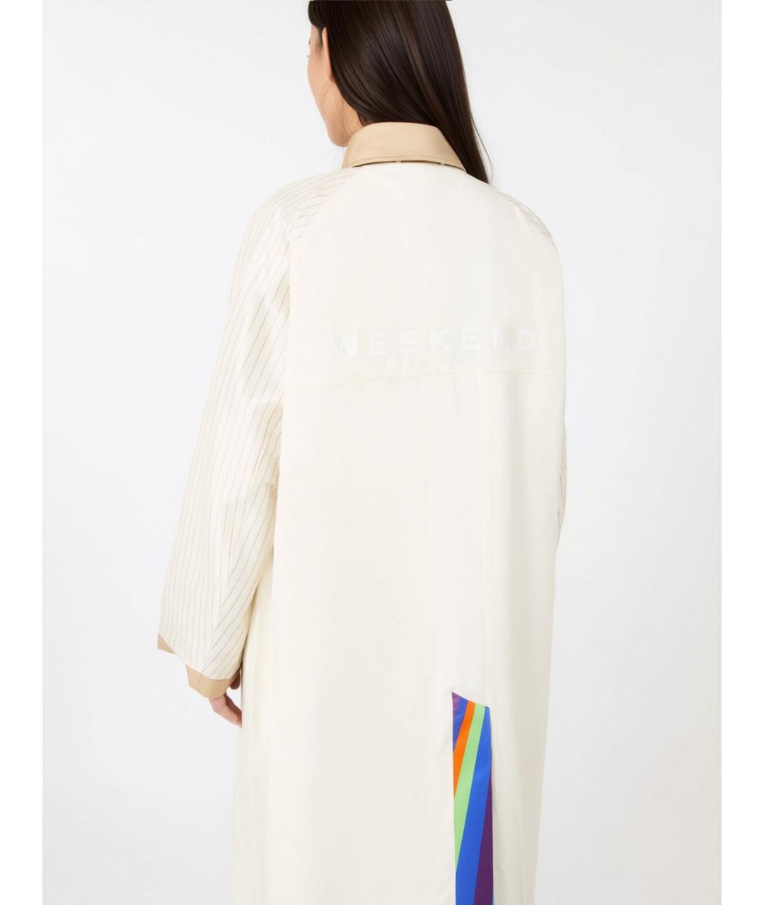 WEEKEND MAX MARA Мульти хлопковый тренч/плащ, фото 5