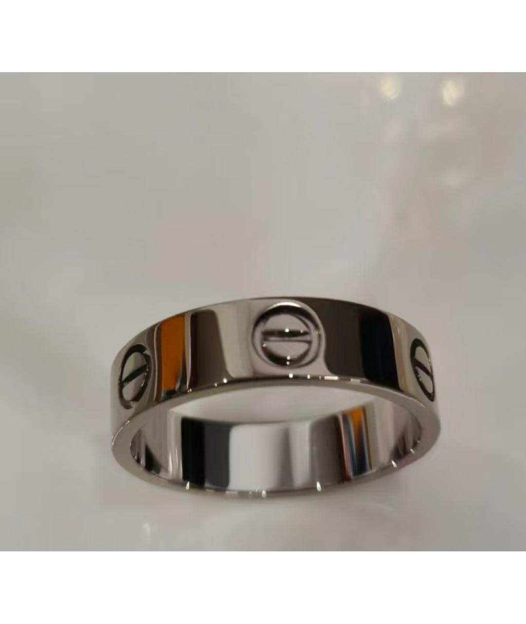 CARTIER Серебряное кольцо из белого золота, фото 2