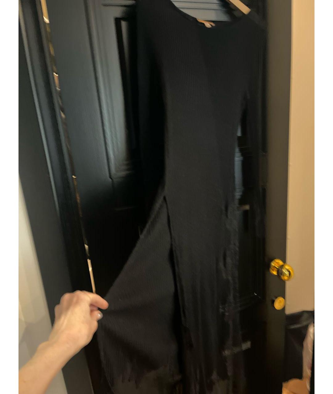 ERMANNO SCERVINO Черное кашемировое платье, фото 6