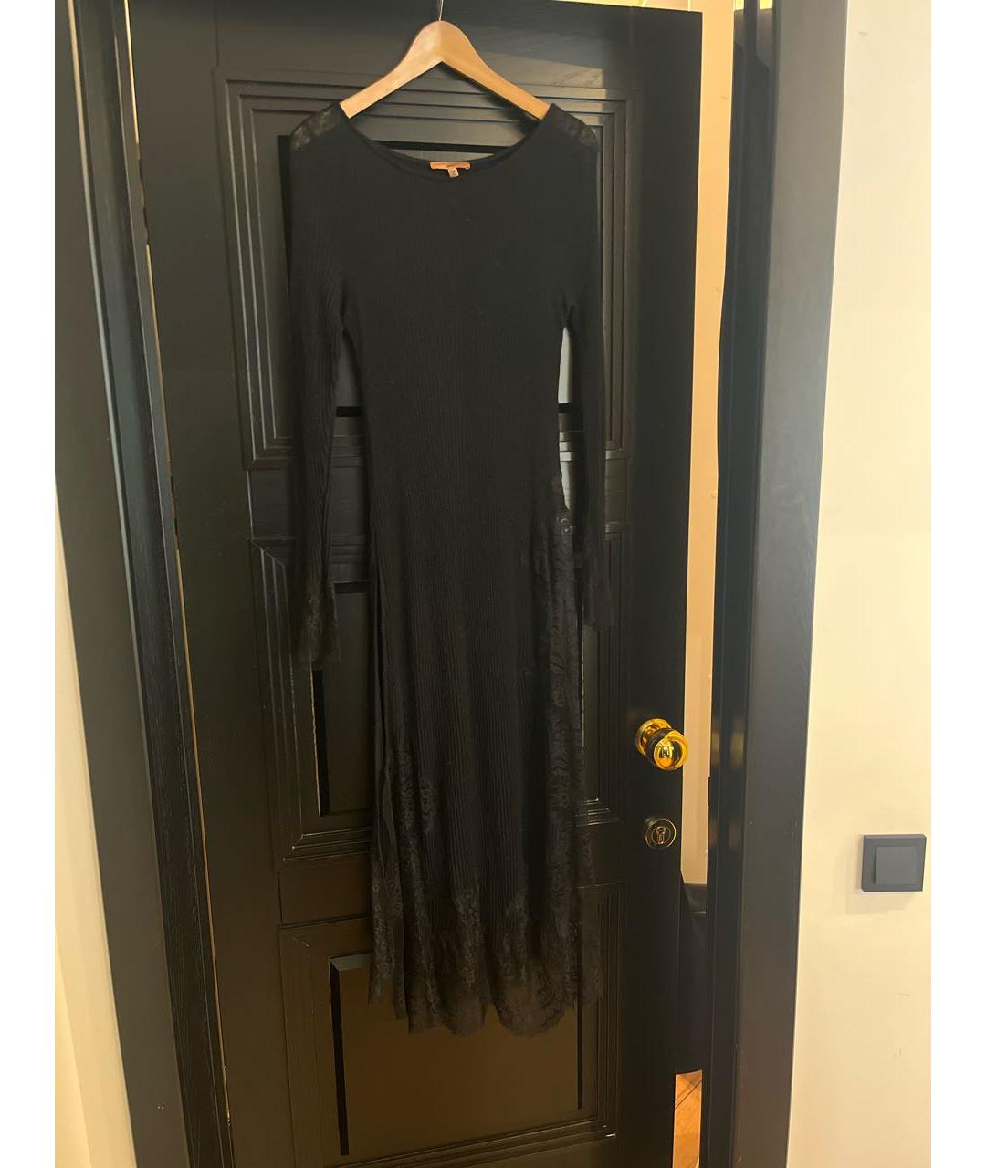 ERMANNO SCERVINO Черное кашемировое платье, фото 7