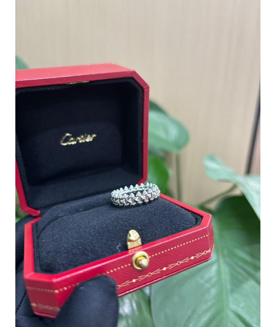 CARTIER Серебряное кольцо из белого золота, фото 4