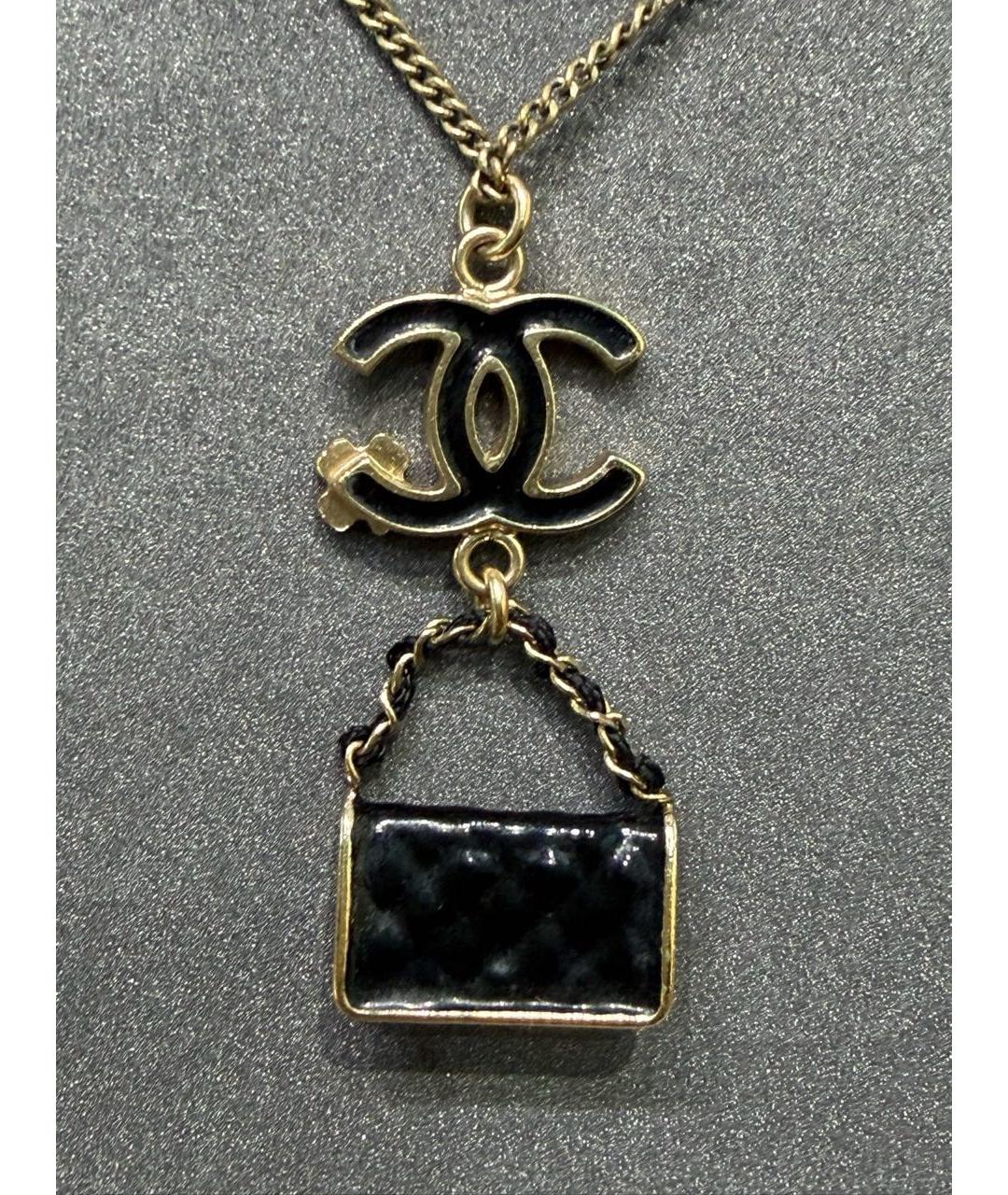 CHANEL Золотая подвеска, фото 4