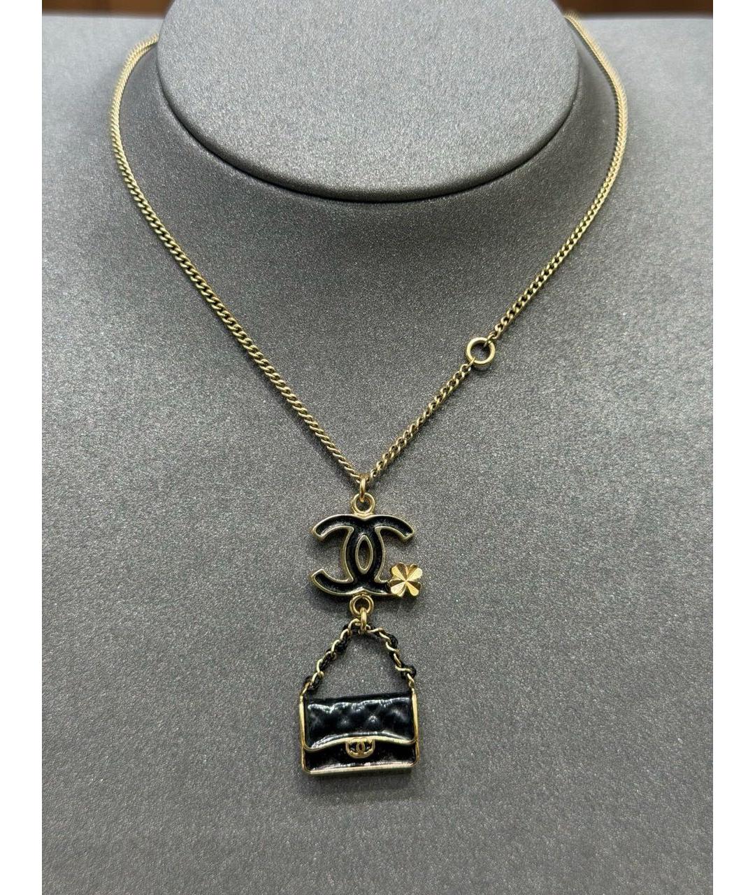 CHANEL Золотая подвеска, фото 7
