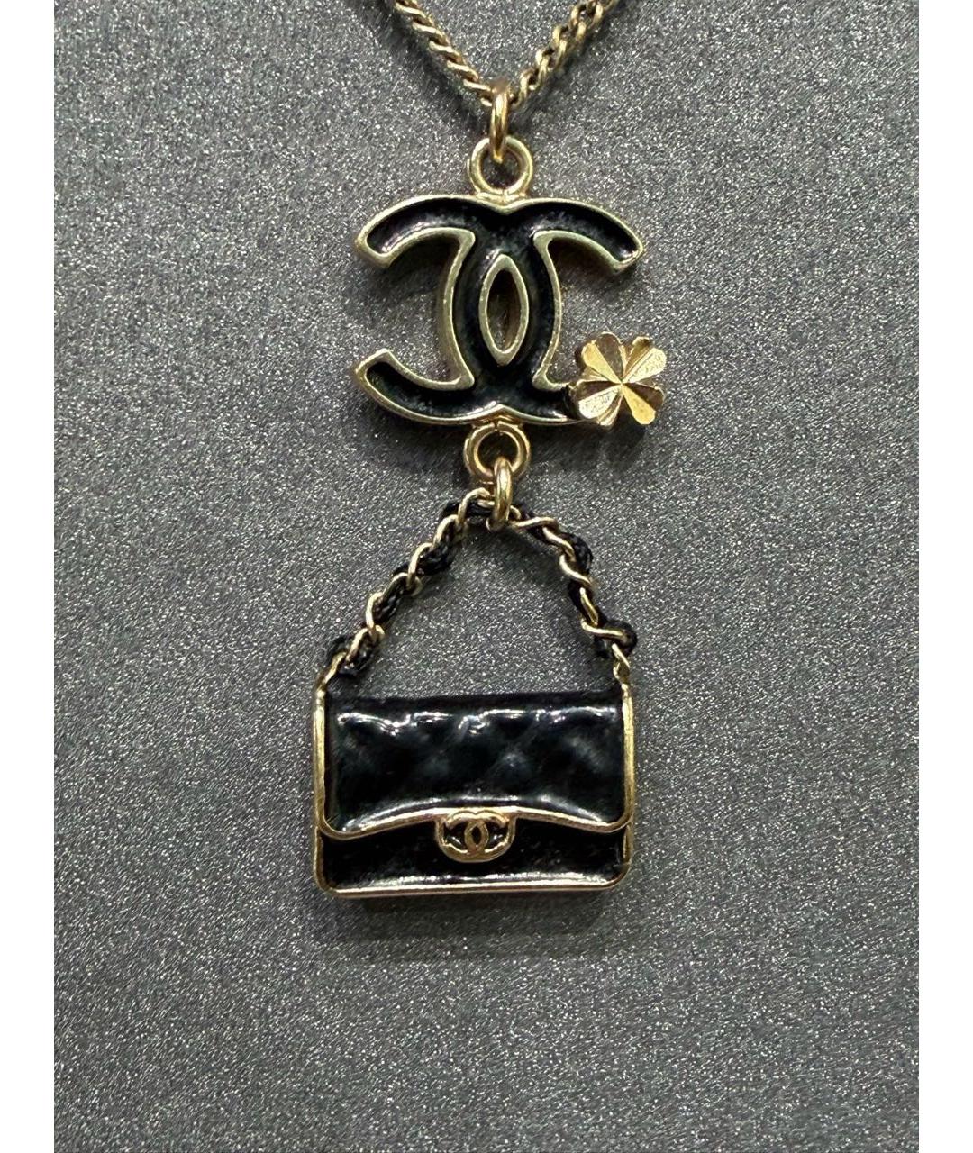 CHANEL Золотая подвеска, фото 2