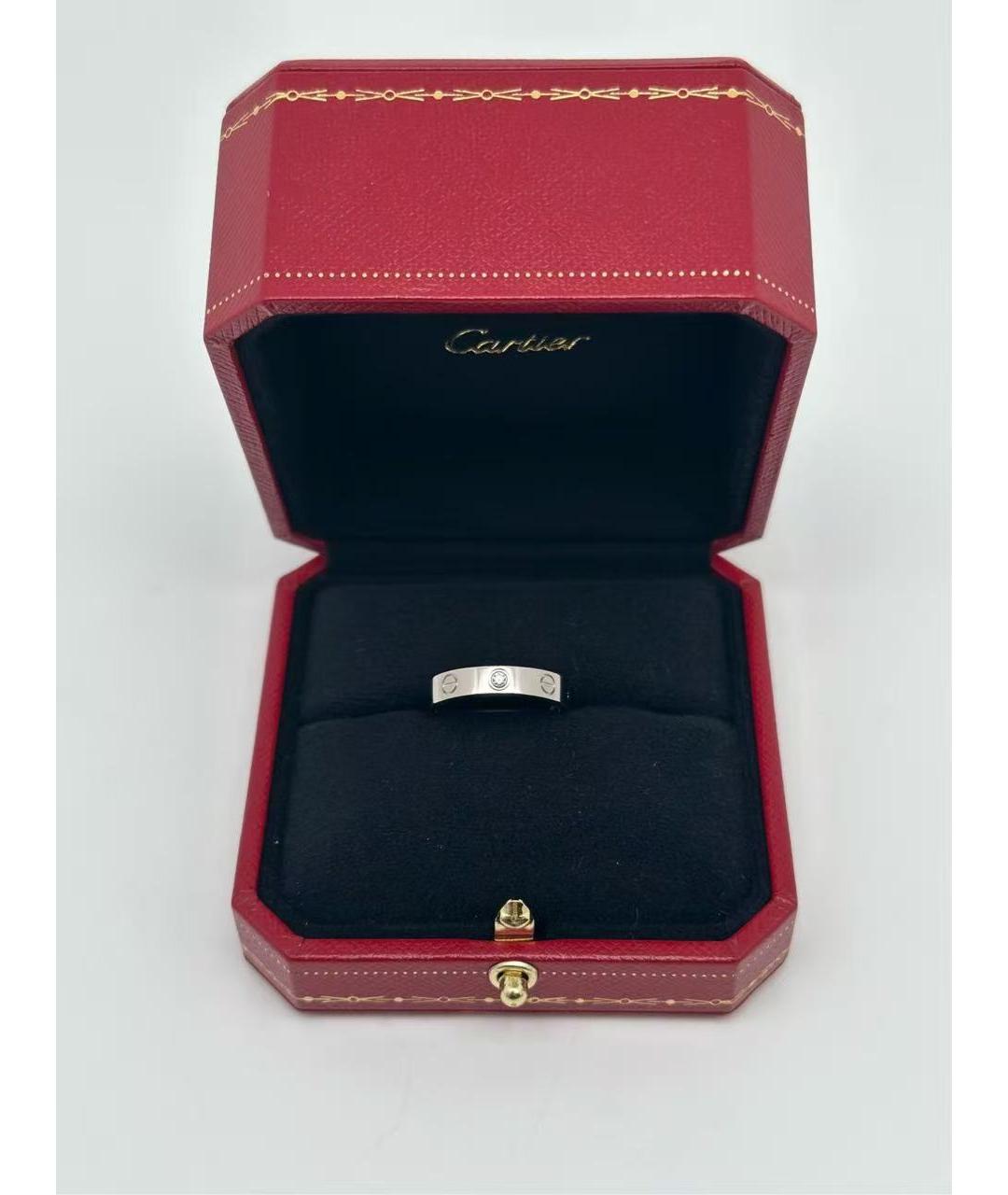 CARTIER Серебряное кольцо из белого золота, фото 2