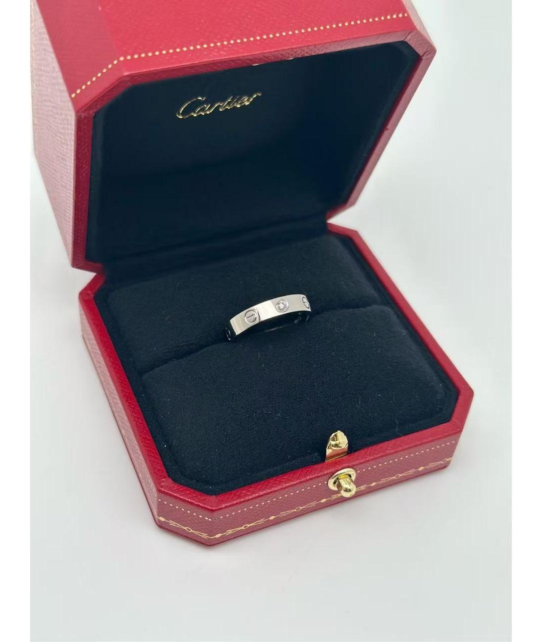 CARTIER Серебряное кольцо из белого золота, фото 3