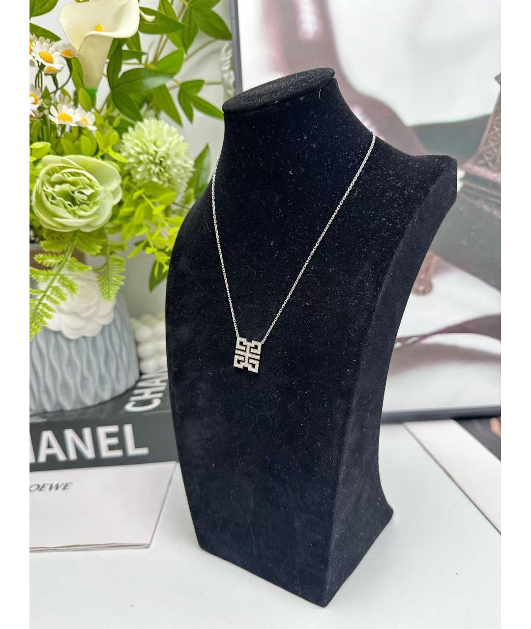 CARTIER Серебряное колье из белого золота, фото 4