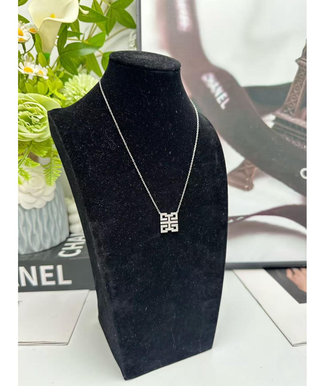 CARTIER Серебряное колье из белого золота, фото 5