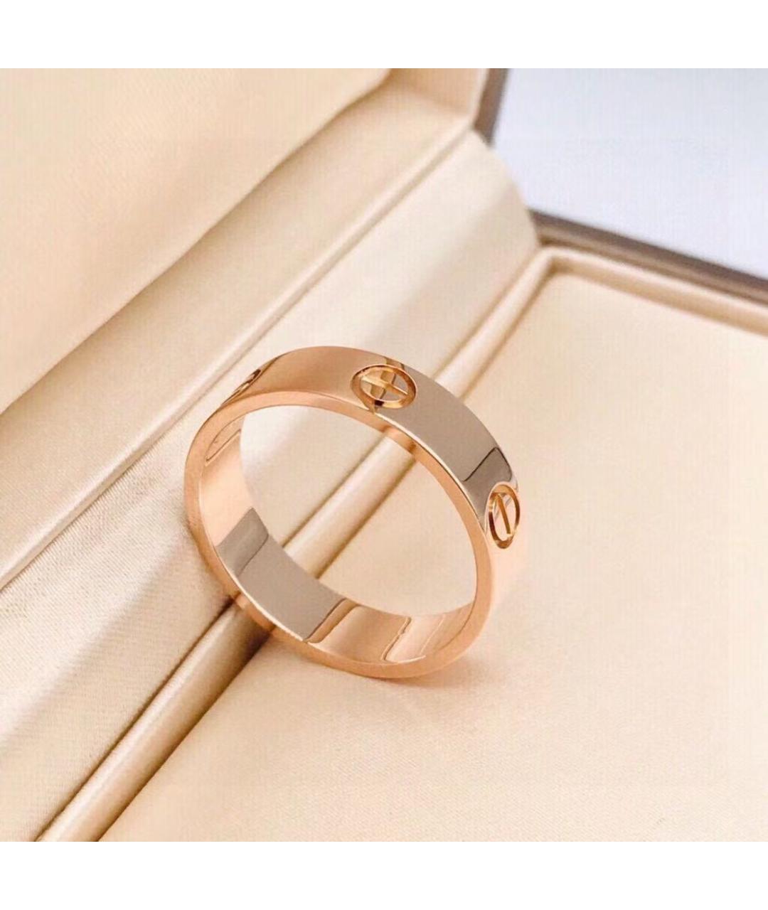CARTIER Золотое кольцо из розового золота, фото 3
