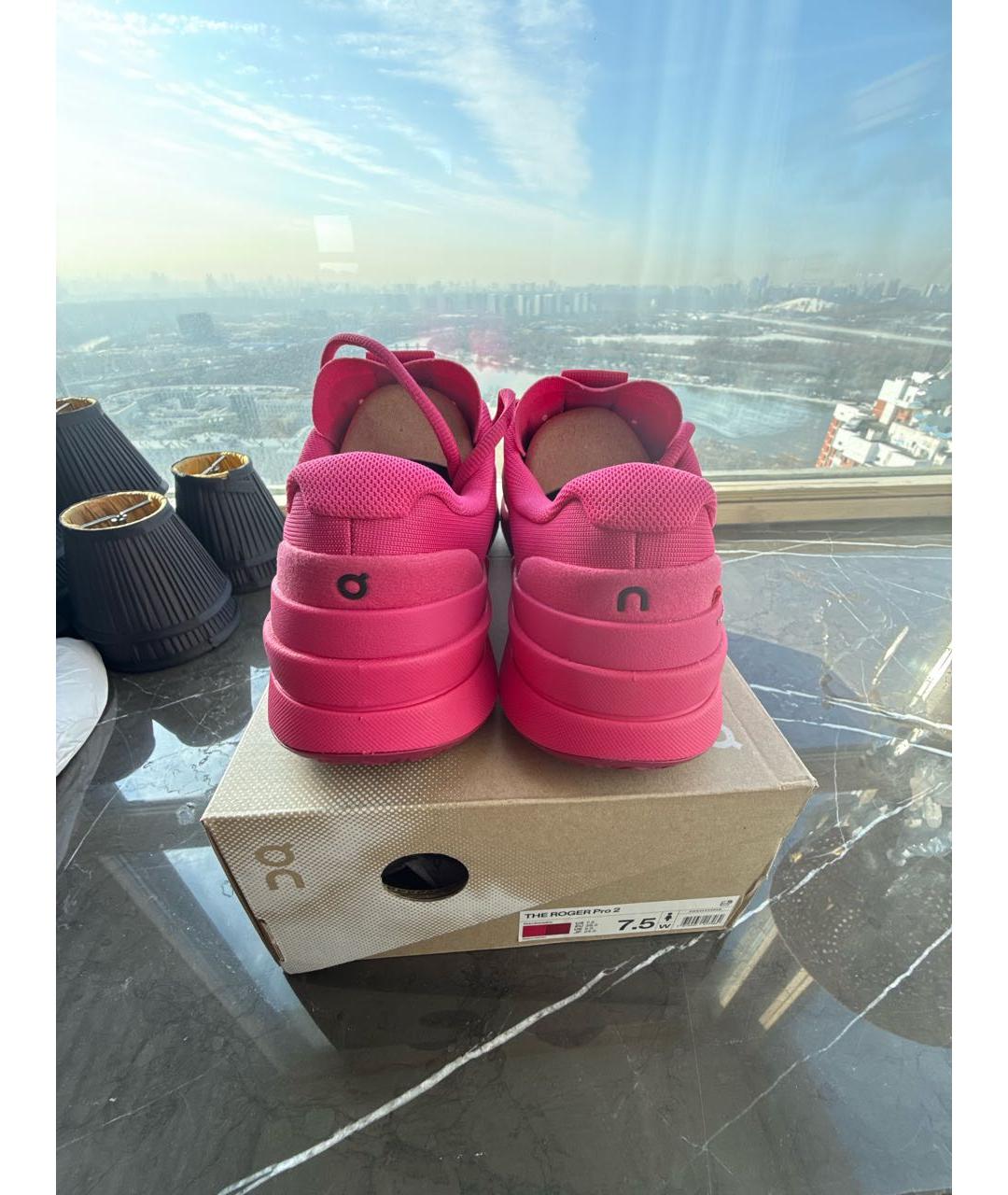 ON Фуксия синтетические кроссовки, фото 4