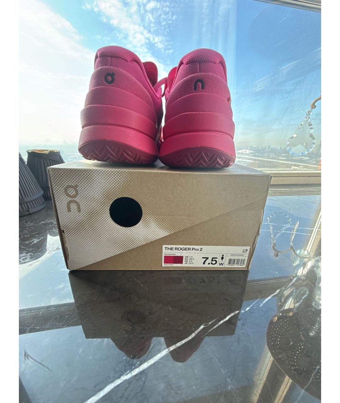 ON Фуксия синтетические кроссовки, фото 5