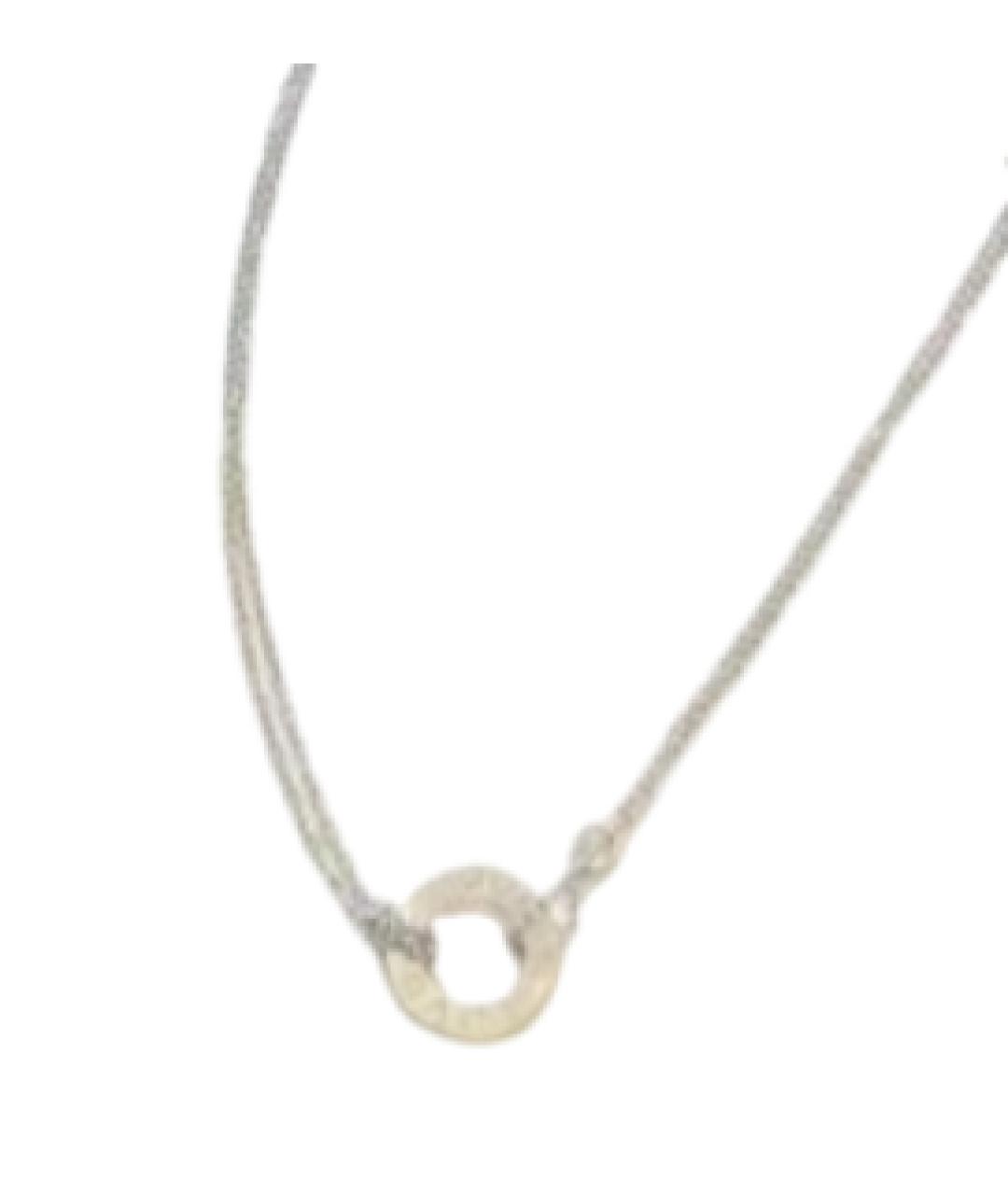 CARTIER Серебряное колье из белого золота, фото 6