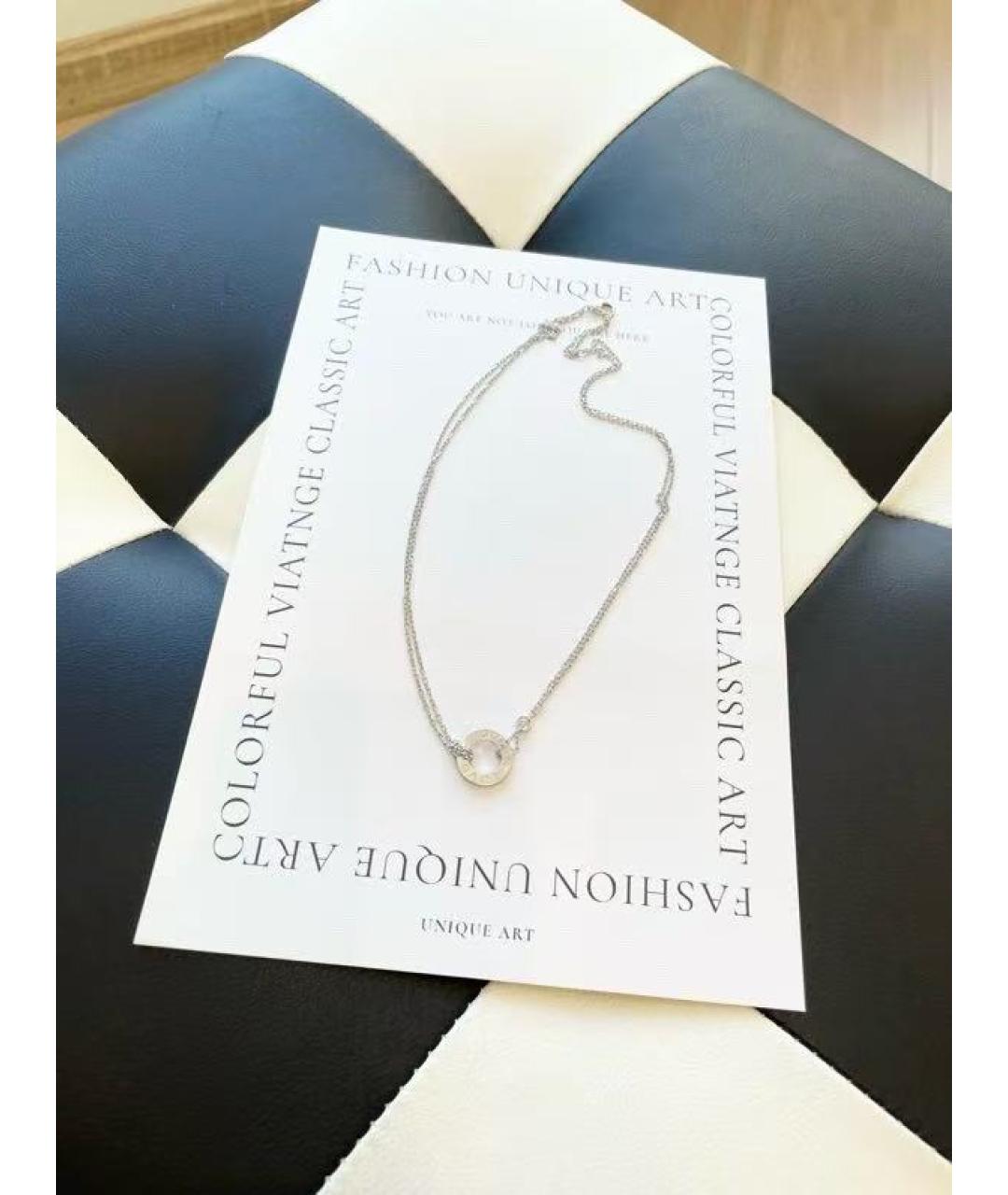 CARTIER Серебряное колье из белого золота, фото 3