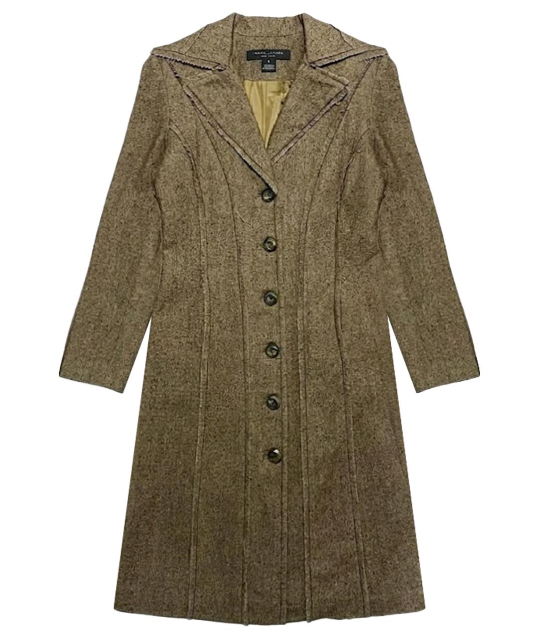 MARC JACOBS Бежевое шерстяное пальто, фото 1