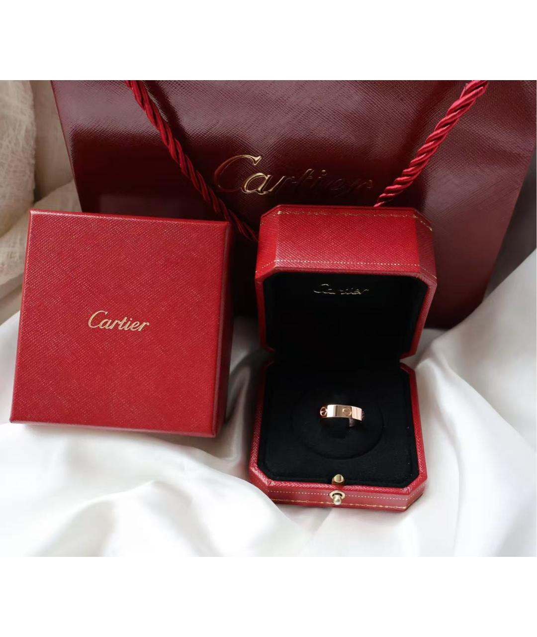 CARTIER Золотое кольцо из розового золота, фото 2