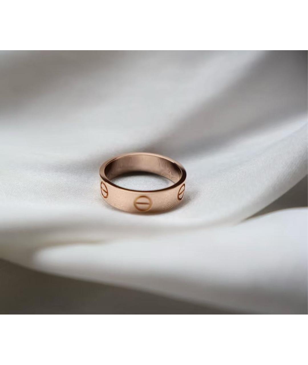 CARTIER Золотое кольцо из розового золота, фото 4