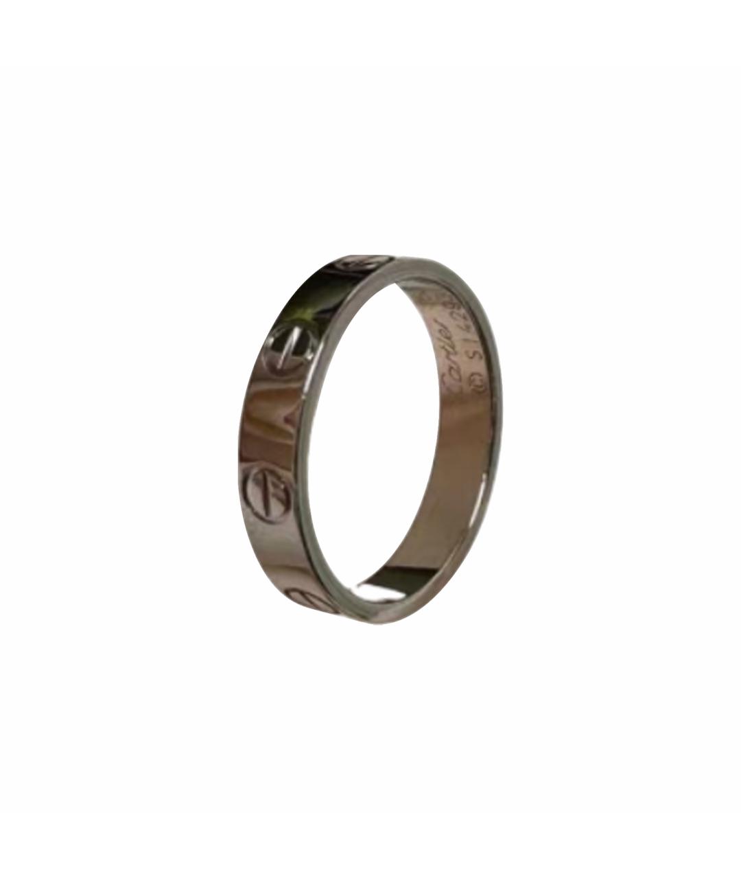 CARTIER Серебряное кольцо из белого золота, фото 1