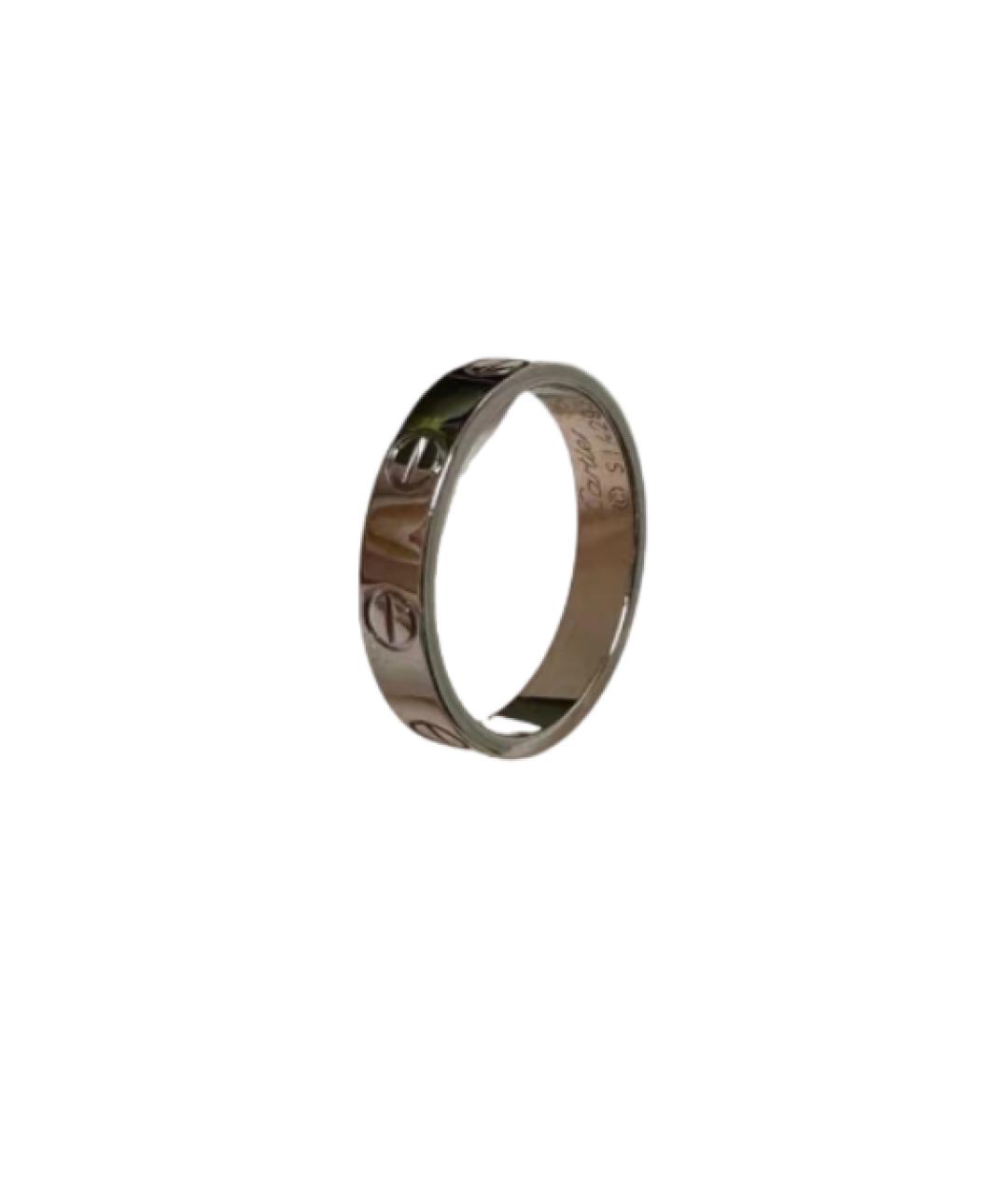 CARTIER Серебряное кольцо из белого золота, фото 4