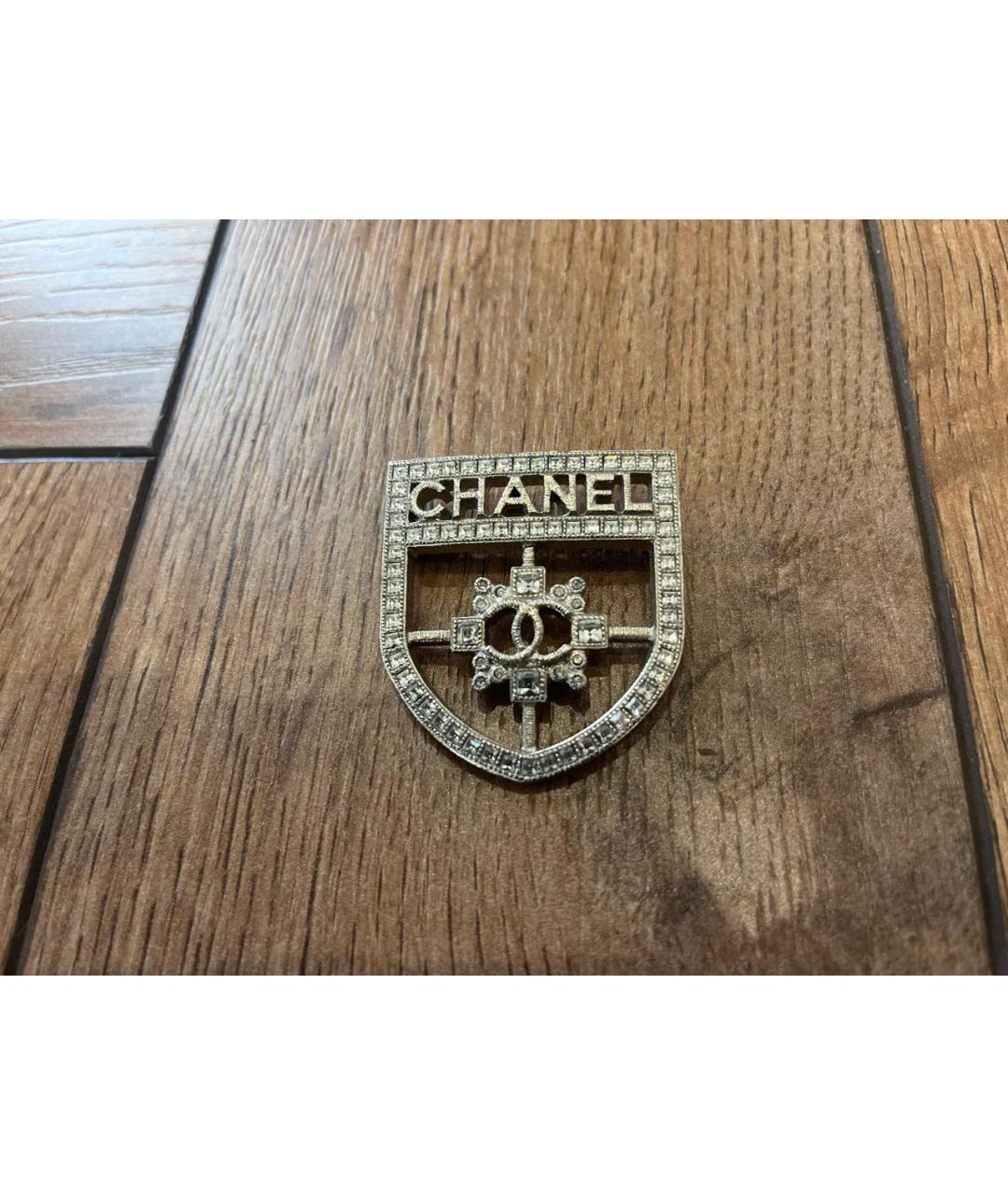 CHANEL Серебряная серебряная булавка / брошь, фото 4