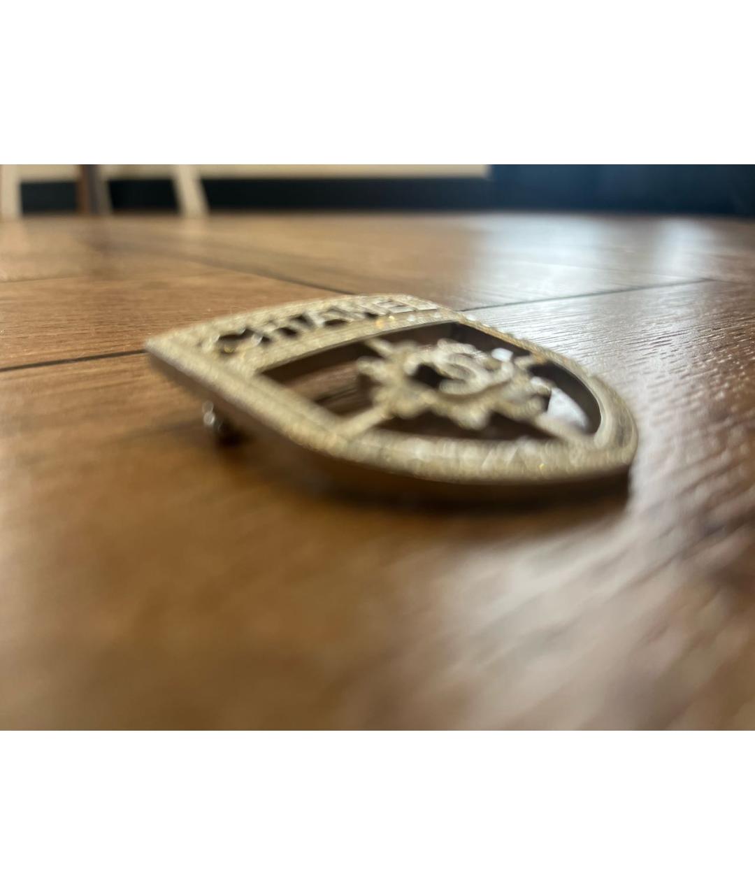 CHANEL Серебряная серебряная булавка / брошь, фото 3